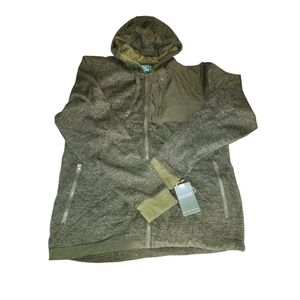 Arthur Beale Hooded Zipper Sweater Mens XL NWT